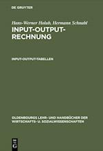 Input-Output-Rechnung: Input-Output-Tabellen