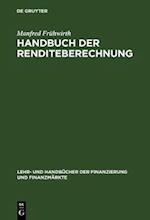Handbuch der Renditeberechnung