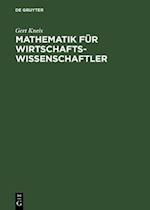 Mathematik für Wirtschaftswissenschaftler