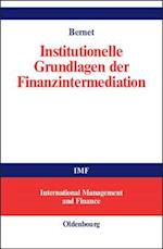 Institutionelle Grundlagen der Finanzintermediation