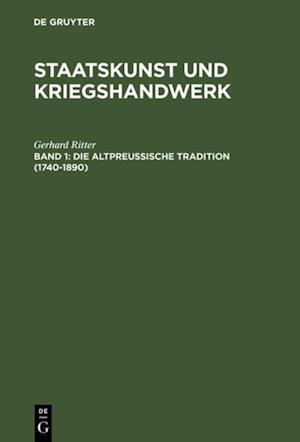 Die altpreußische Tradition (1740–1890)