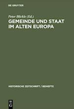 Gemeinde und Staat im Alten Europa