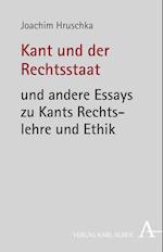 Hruschka, J: Kant und der Rechtsstaat