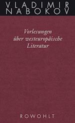 Gesammelte Werke. Band 18: Vorlesungen über westeuropäische Literatur