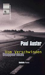 Vom Verschwinden. Disappearances