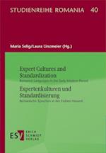 Expert Cultures and Standardization /Expertenkulturen und Standardisierung