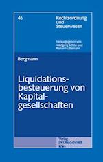 Liquidationsbesteuerung von Kapitalgesellschaften