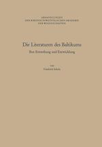 Die Literaturen des Baltikums