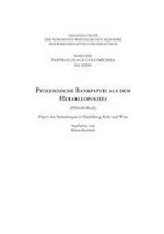 Ptolemäische Bankpapyri aus dem Herakleopolites (P.Herakl.Bank)