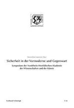 Sicherheit in der Vormoderne und Gegenwart