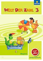 Welt der Zahl 3. Arbeitsheft mit CD-ROM. Bayern