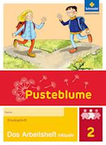 Pusteblume. Das Sprachbuch 2. Arbeitsheft inklusiv. Druckschrift DS