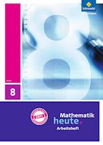 Mathematik heute 8. Arbeitsheft mit Lösungen. Hessen