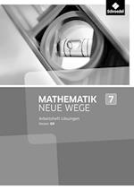 Mathematik Neue Wege SI 7. Lösungen  Arbeitsheft. G9 in Hessen