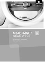 Mathematik Neue Wege SI 6. Lösungen zum Arbeitsheft. Rheinland-Pfalz