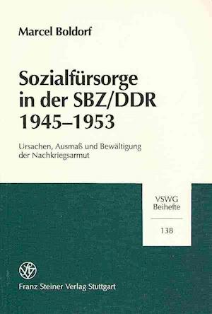 Sozialfürsorge in der SBZ/DDR 1945-1953