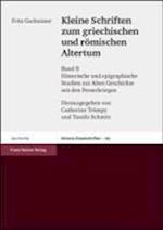 Gschnitzer, F: Kleine Schriften zum griechischen und römisch