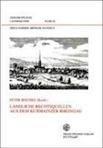 Ländliche Rechtsquellen aus dem Kurmainzer Rheingau