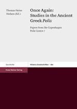 Once Again: Studies in the Ancient Greek Polis