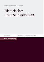 Historisches Abkürzungslexikon