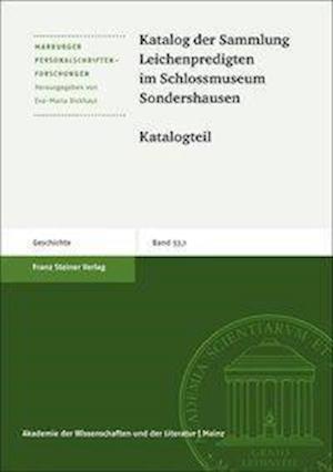 Katalog der Sammlung Leichenpredigten Sondershausen/2 Bde.