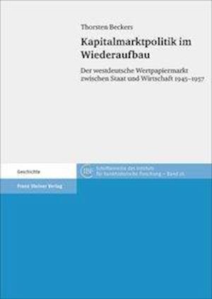 Beckers, T: Kapitalmarktpolitik im Wiederaufbau