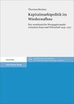 Beckers, T: Kapitalmarktpolitik im Wiederaufbau