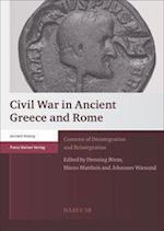 Civil War in Ancient Greece and Rome