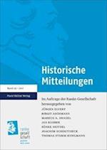 Historische Mitteilungen 29 (2017)