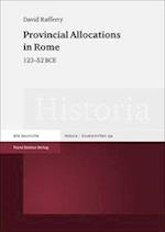 Provincial Allocations in Rome