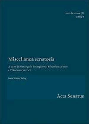 Miscellanea Senatoria