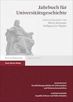 Jahrbuch Fur Universitatsgeschichte 20 (2017)