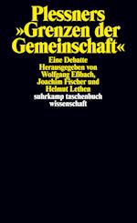 Plessners »Grenzen der Gemeinschaft«