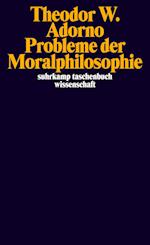 Probleme der Moralphilosophie