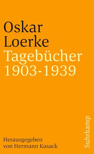 Tagebücher 1903-1939