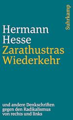 Zarathustras Wiederkehr