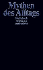 Notizbuch "Mythen des Alltags" - suhrkamp taschenbuch