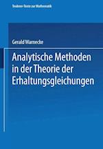 Analytische Methoden in der Theorie der Erhaltungsgleichungen