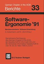 Software-Ergonomie ’91