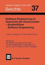 Software Engineering Im Unterricht Der Hochschulen SEUH '92 Und Studienfuhrer Software Engineering