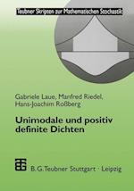 Unimodale und positiv definite Dichten