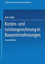 Kosten- und Leistungsrechnung in Bauunternehmungen