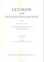 Lexikon Des Fruhgriechischen Epos Lfg. 16
