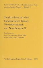 Sanskrit-Texte aus dem buddhistischen Kanon 2