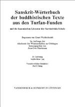 Sanskrit-Worterbuch Der Buddhistischen Texte Aus Den Turfan-Funden. Lieferung 23