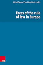 Faces of the rule of law in Europe