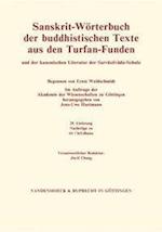 Sanskrit-Wörterbuch der buddhistischen Texte aus den Turfan-Funden. Lieferung 29