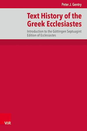 Text History of the Greek Ecclesiastes