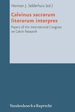 Calvinus Sacrarum Literarum Interpres