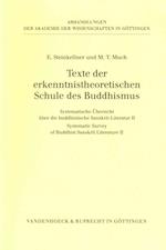 Texte der erkenntnistheoretischen Schule des Buddhismus